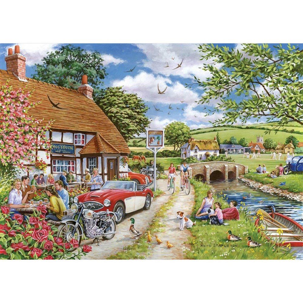 Sunday Lunch - 1000 Piece Jigsaw Puzzle - ABC School Supplies