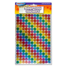 **Super Cool Holographic Stickers - Small Smiley - ABC School Supplies