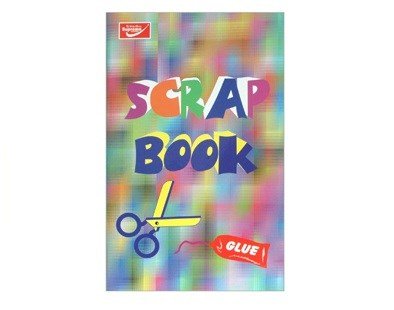 **Supreme 15X10 80 Page Coloured Scrap Book - ABC School Supplies