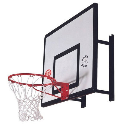 Sure Shot Heavy Duty Wall Mount Basketball System - White/Red/Black - ABC School Supplies
