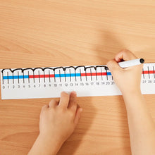 **Table Top Number Lines - 0 To 50 - Pack Of 10 - ABC School Supplies