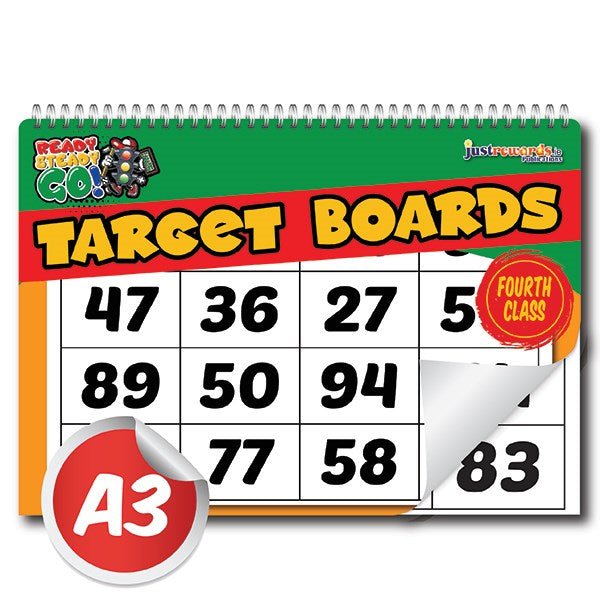 Target Board 4th Class Mental Maths Activities - ABC School Supplies