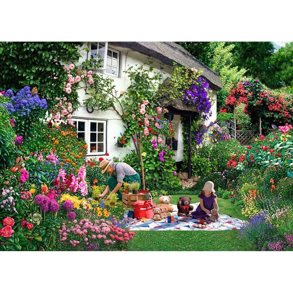 Teddy Bears Picnic - BIG 500 Piece Jigsaw Puzzle - ABC School Supplies