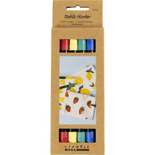 Textile markers (6 pack) - ABC School Supplies