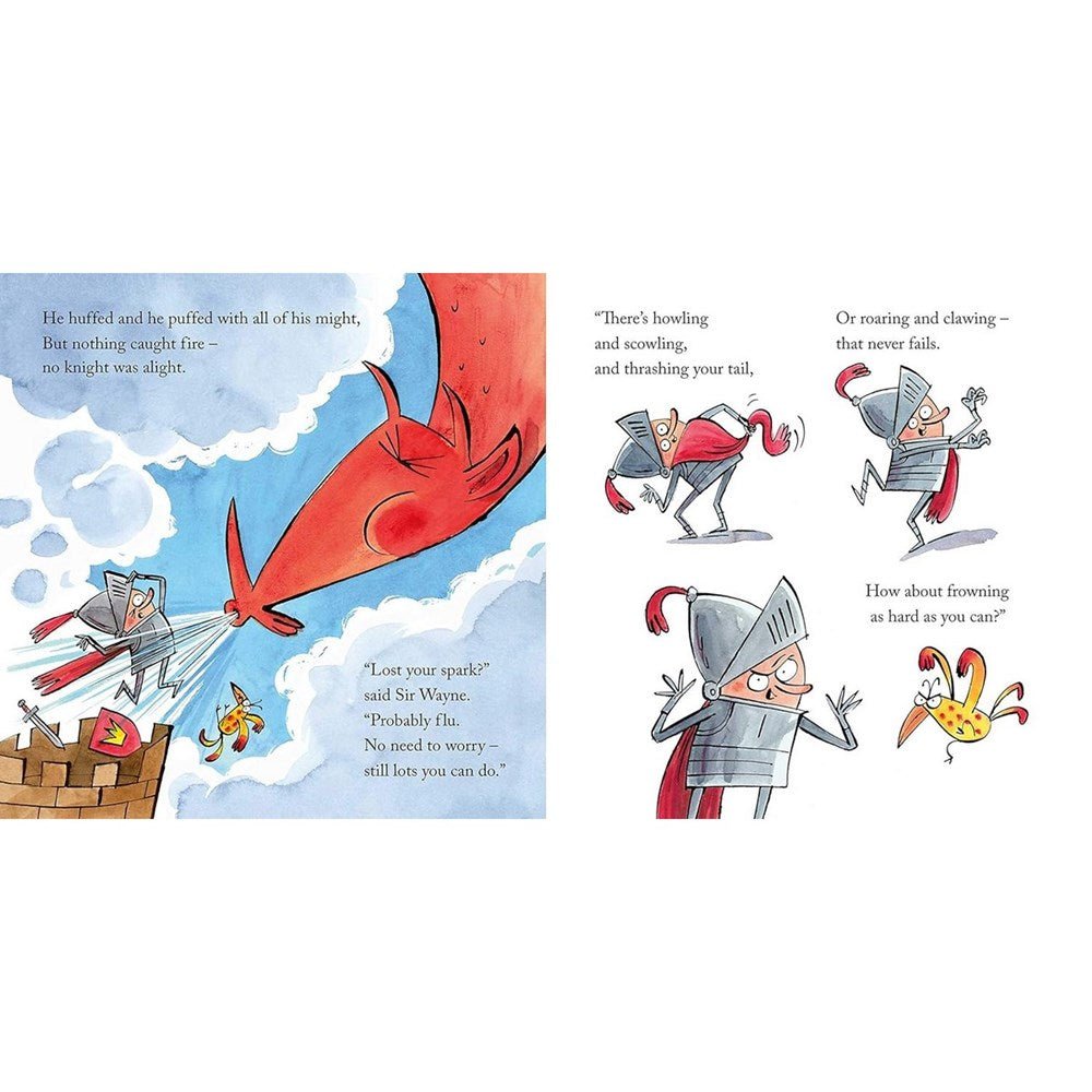 The Dragon With The Blazing Bottom - ABC School Supplies