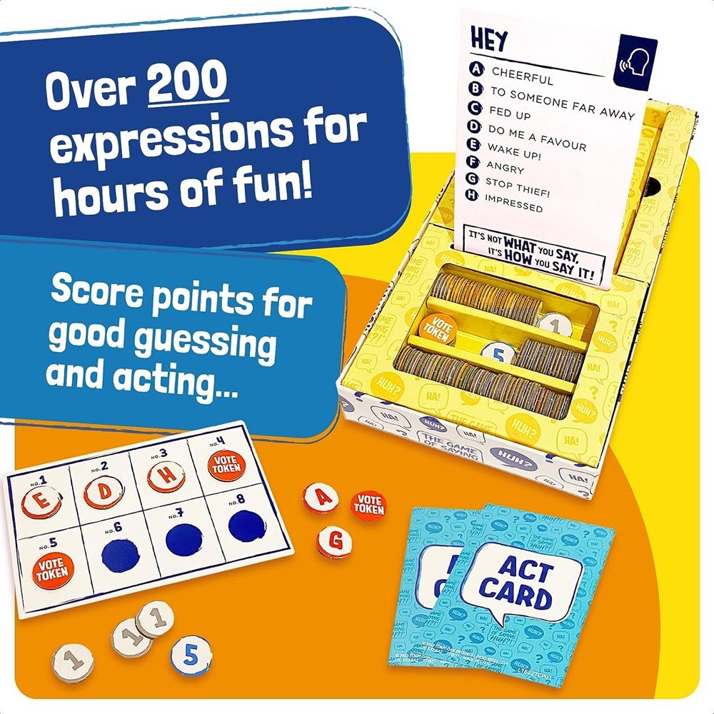 The Game Of Saying 'Huh?! - ABC School Supplies
