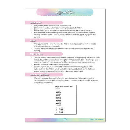 The NQT Year In Ireland by Niamh Byrne (Irish Primary Teacher) - ABC School Supplies