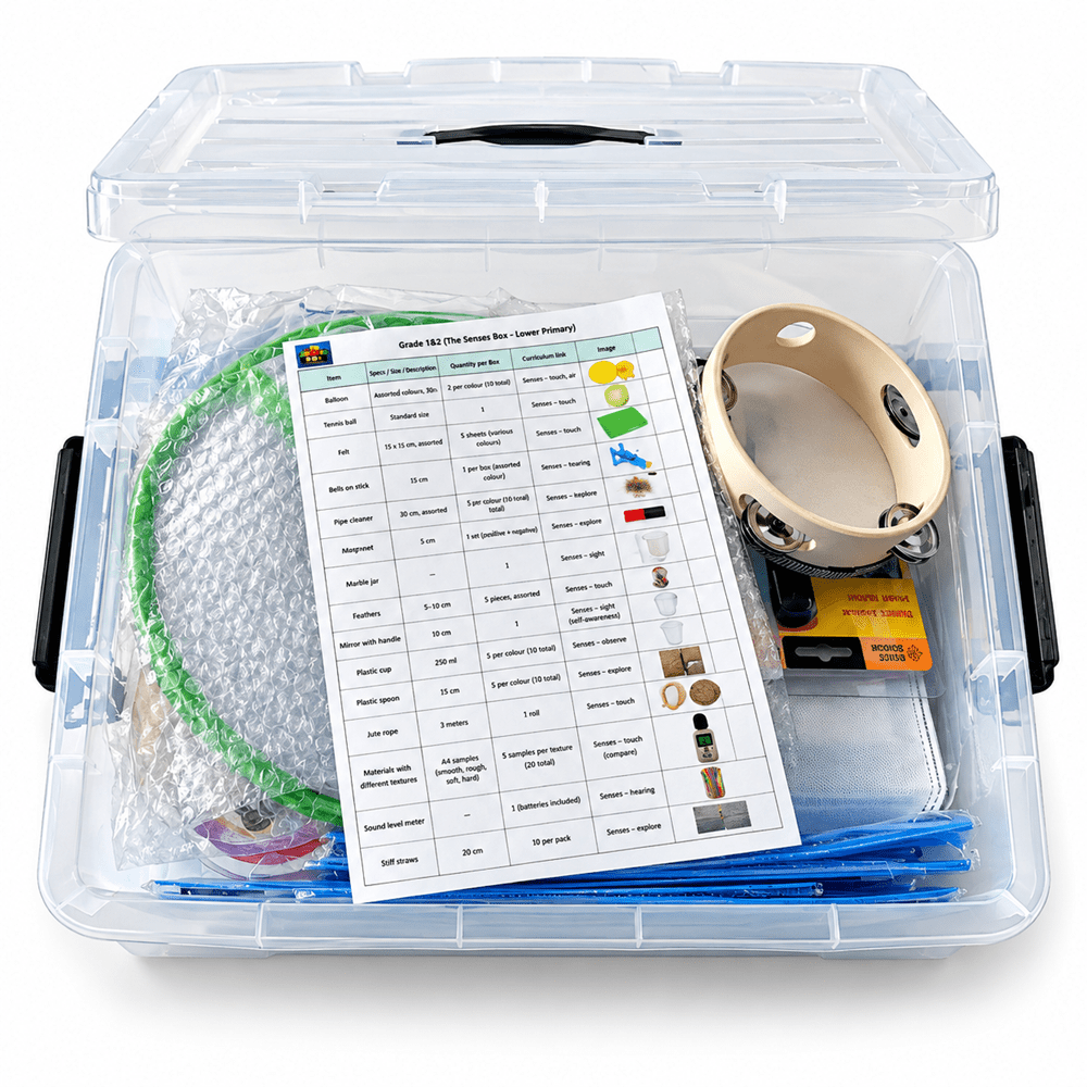 The Science Box - Lower Primary- Kit & 3 Manuals - ABC School Supplies