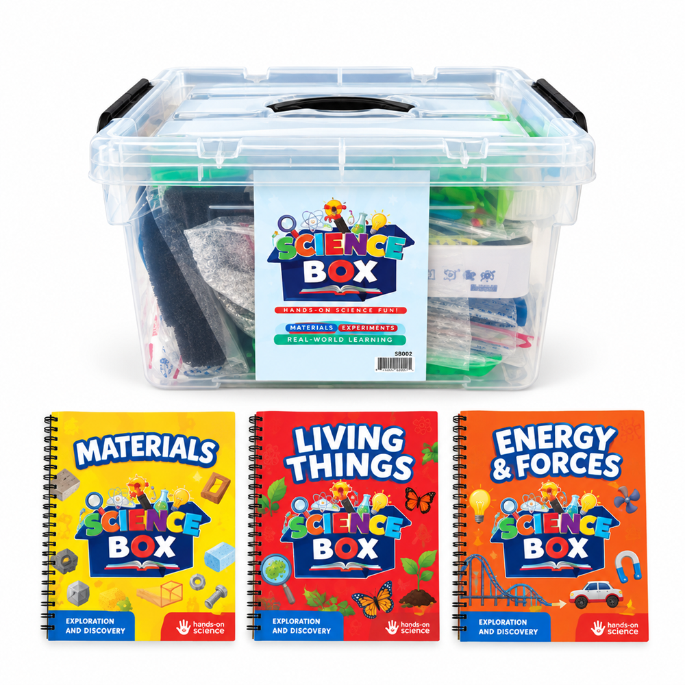 The Science Box - Middle Primary - Kit & 3 Manuals - ABC School Supplies