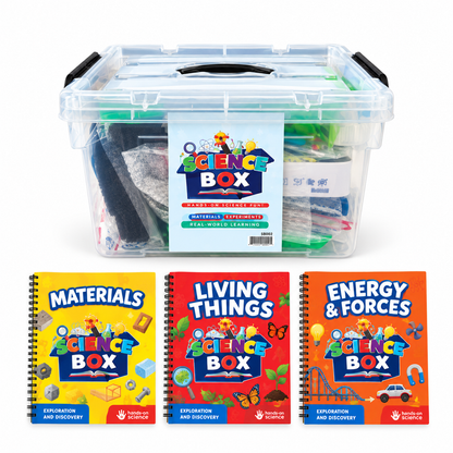 The Science Box - Middle Primary - Kit & 3 Manuals - ABC School Supplies