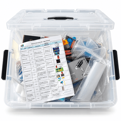 The Science Box - Upper Primary - Kit & 3 Manuals - ABC School Supplies