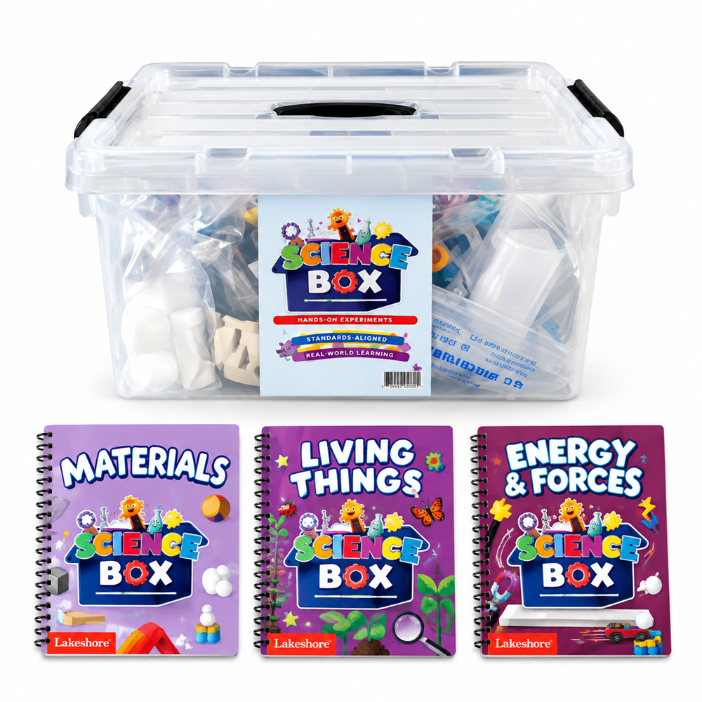 The Science Box - Upper Primary - Kit & 3 Manuals - ABC School Supplies