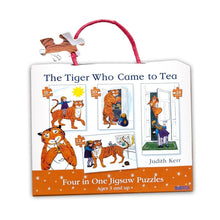 **The Tiger Who Came To Tea 4 in 1 Puzzle - ABC School Supplies