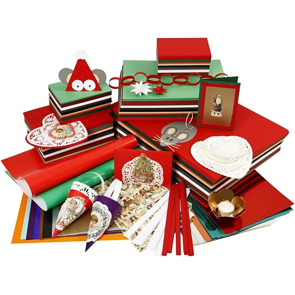 The Traditional Christmas Craft and Card Bargain Pack - ABC School Supplies