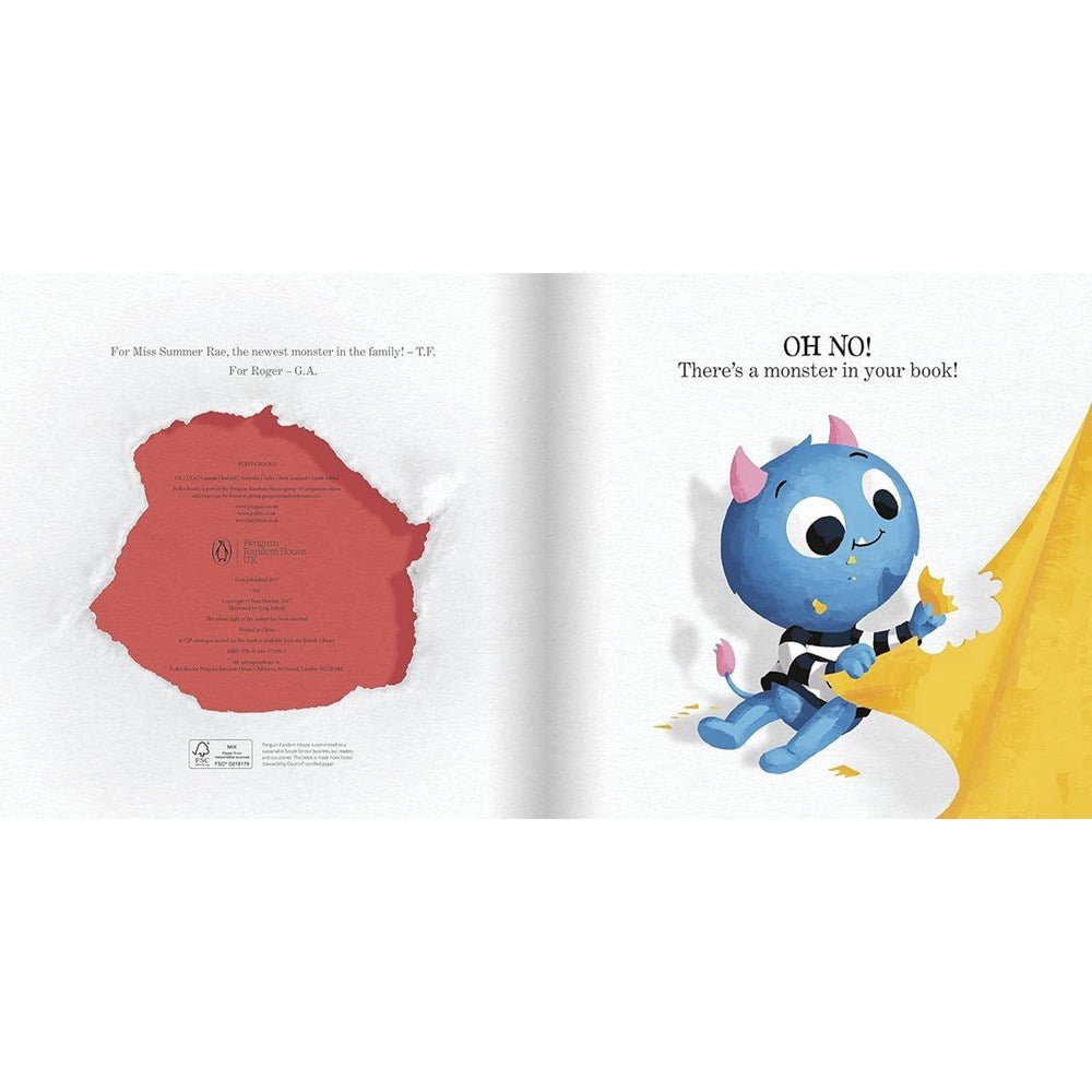 There's A Monster In Your Book - ABC School Supplies