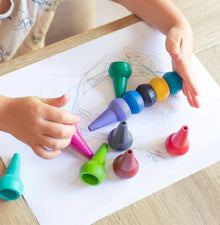 Tiger Tribe Stackable Crayons - Candy Colours - ABC School Supplies
