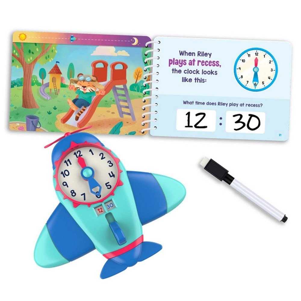 Time to Learn Telling Time Activity Set - ABC School Supplies