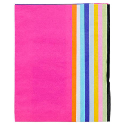 Tissue Paper Bright Colours Assortment 10 Sheets - ABC School Supplies