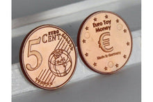 Toy Euro Money Coins 5 Cent (100 Pieces) - ABC School Supplies