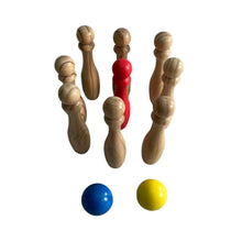 Toyfinity Wooden Bowling Set - ABC School Supplies