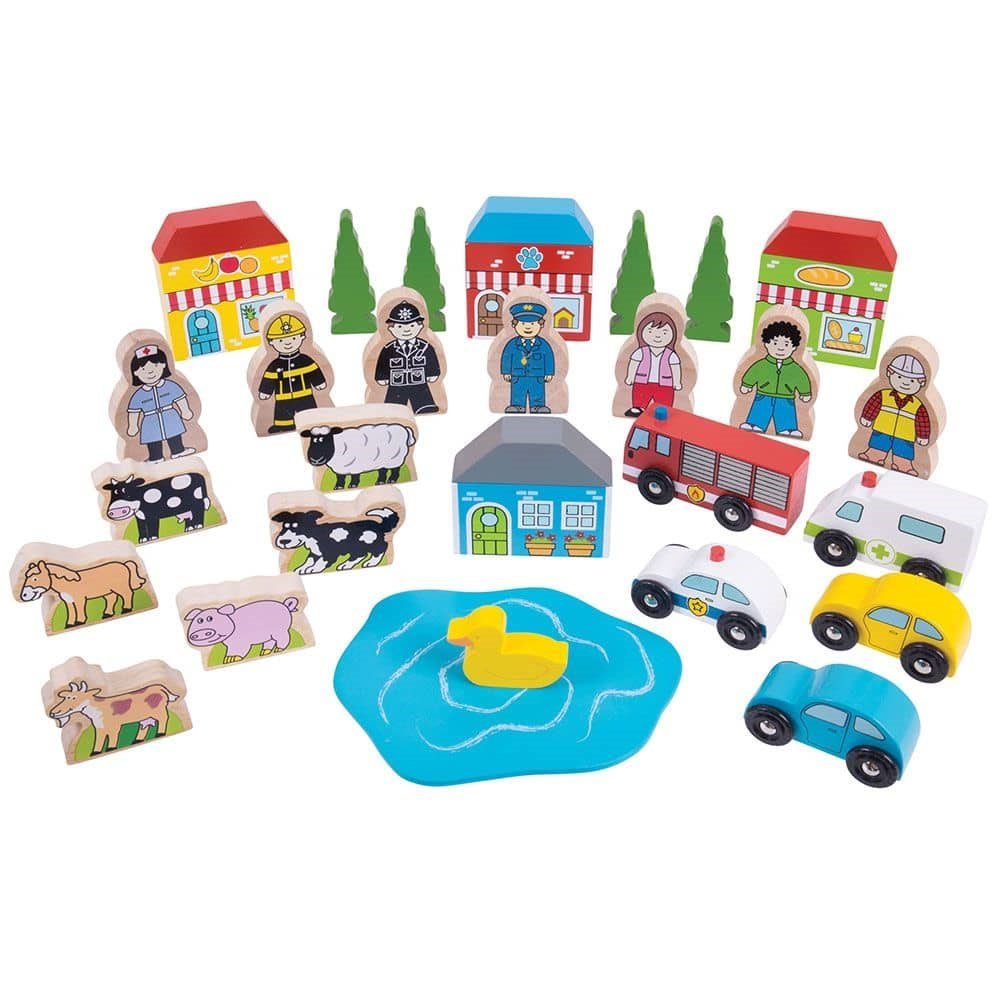 Trackside Accessory Set - ABC School Supplies