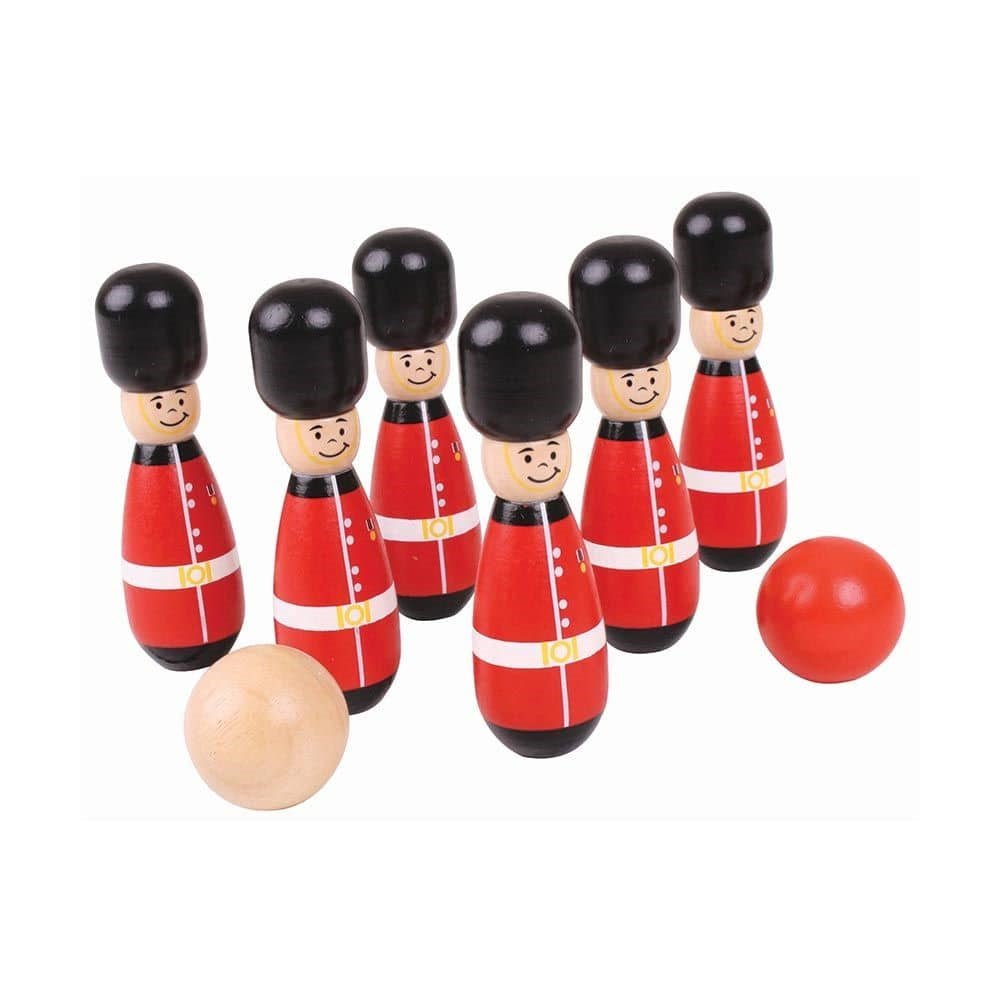 Traditional Soldier Wooden Skittles - ABC School Supplies