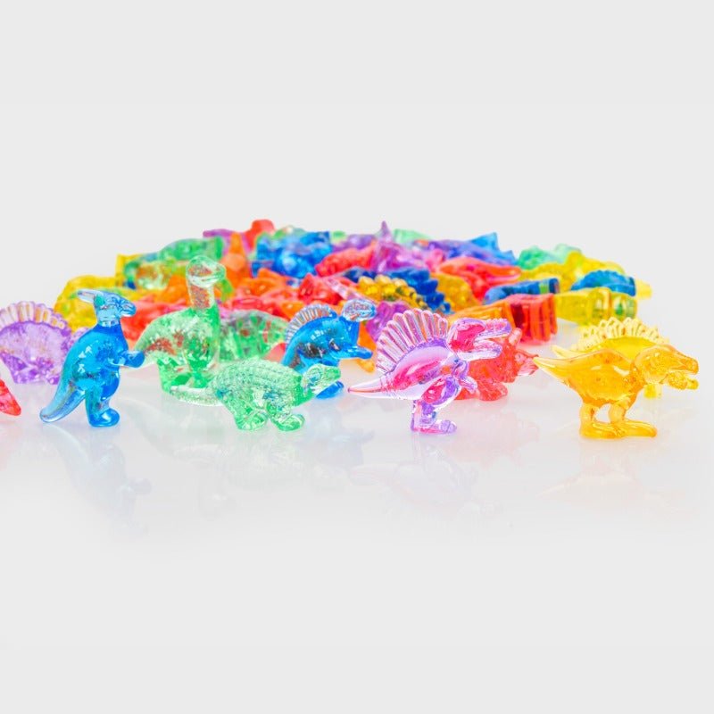 Translucent Colour Dinosaurs - 60 Pack - ABC School Supplies