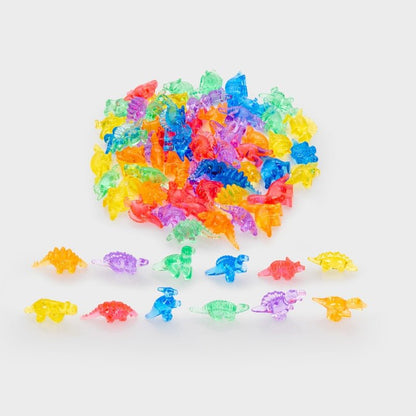 Translucent Colour Dinosaurs - 60 Pack - ABC School Supplies