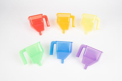 Translucent Colour Funnel Set - ABC School Supplies