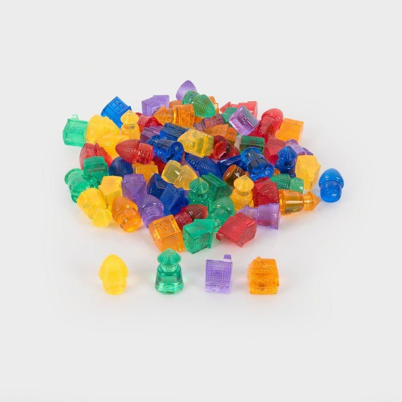 Translucent Colour Homes - 72 Pack - ABC School Supplies
