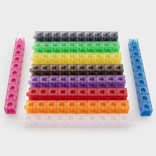 Translucent Colour Linking Cubes - 100 - Pack - ABC School Supplies