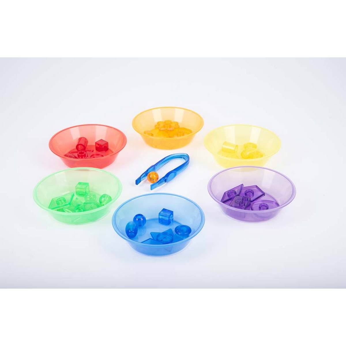 Translucent Colour Sorting Bowls - ABC School Supplies