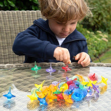Translucent Colour Spinners - 36 Pack - ABC School Supplies