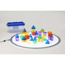 Translucent Geometric Shapes Set of 36 - ABC School Supplies