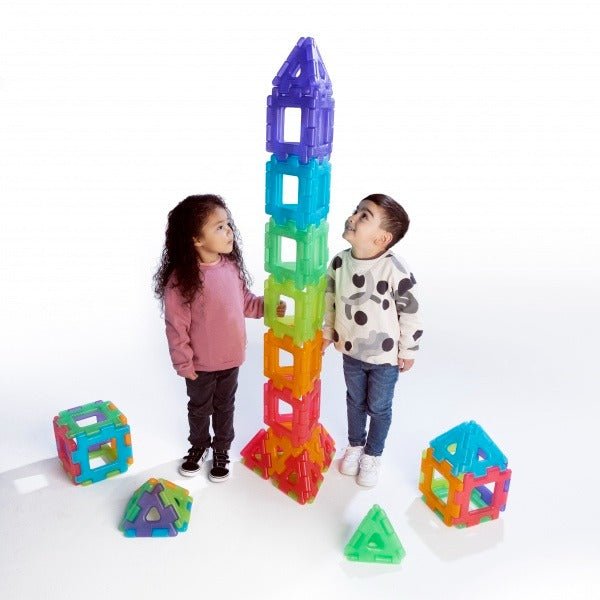 Translucent Giant Polydron Set - ABC School Supplies