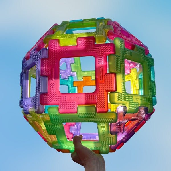 Translucent Giant Polydron Set - ABC School Supplies