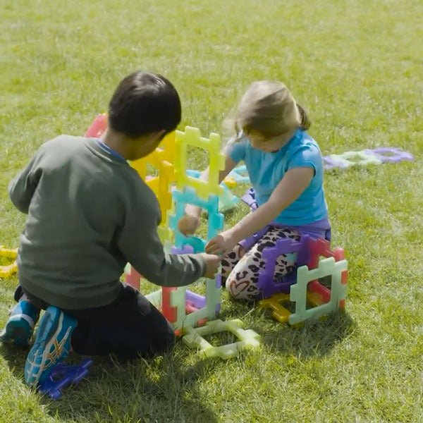 Translucent Giant Polydron Set - ABC School Supplies