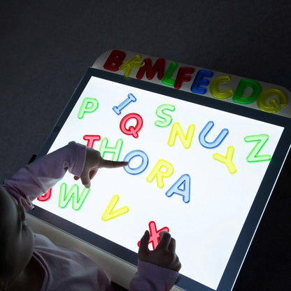 Translucent Letters Uppercase - 26 Pack - ABC School Supplies
