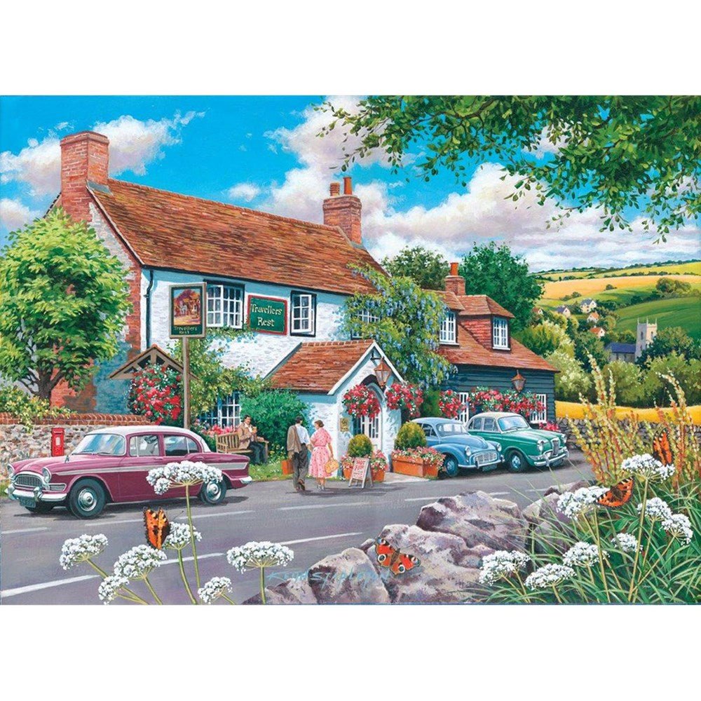 Travellers Rest - BIG 500 Piece Jigsaw Puzzle - ABC School Supplies