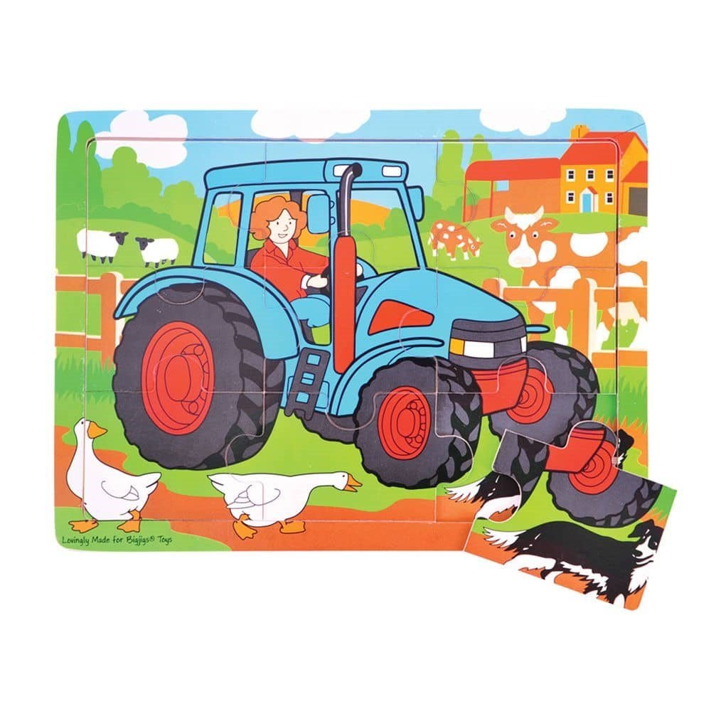 Tray Puzzle Tractor - ABC School Supplies
