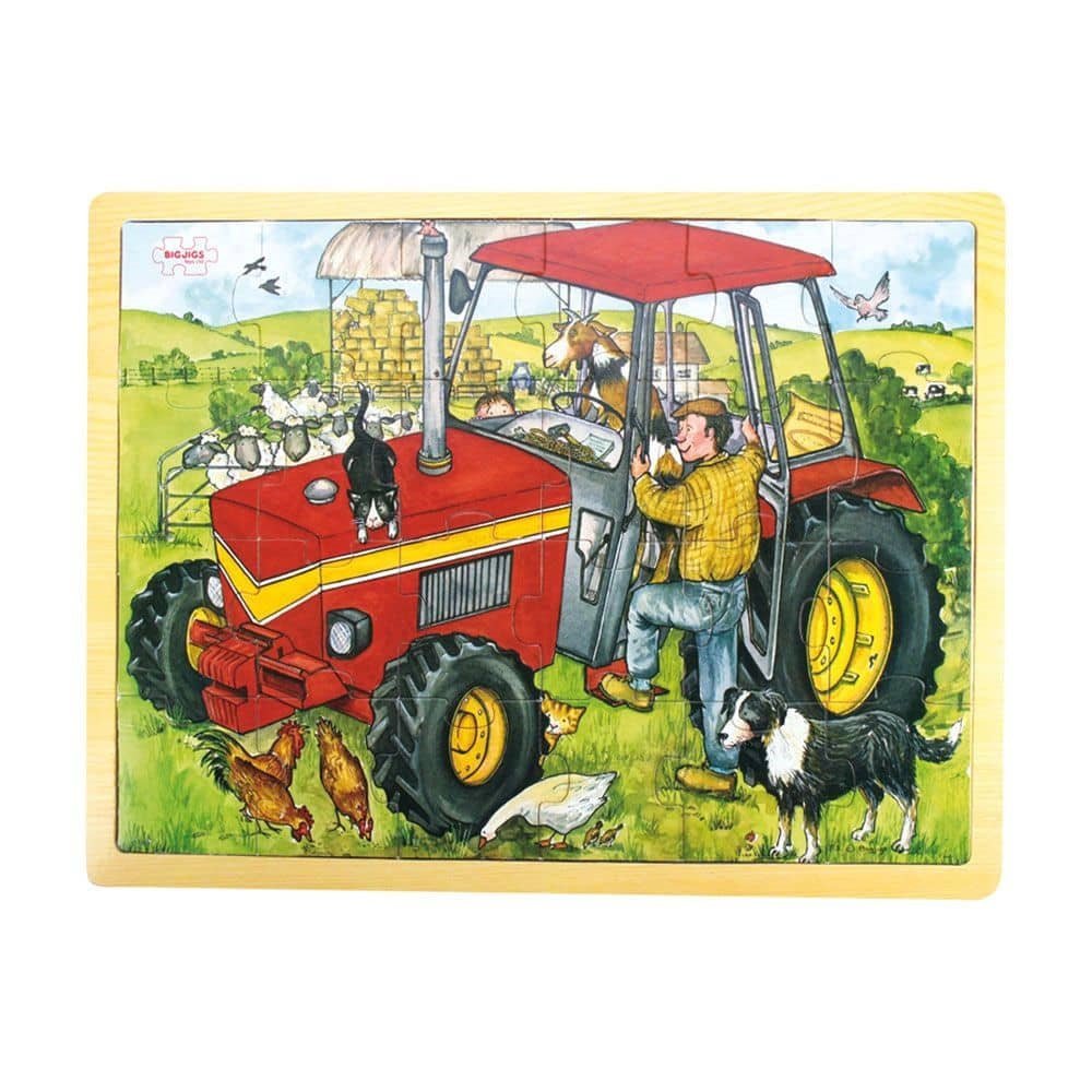 Tray Puzzle Tractor - ABC School Supplies