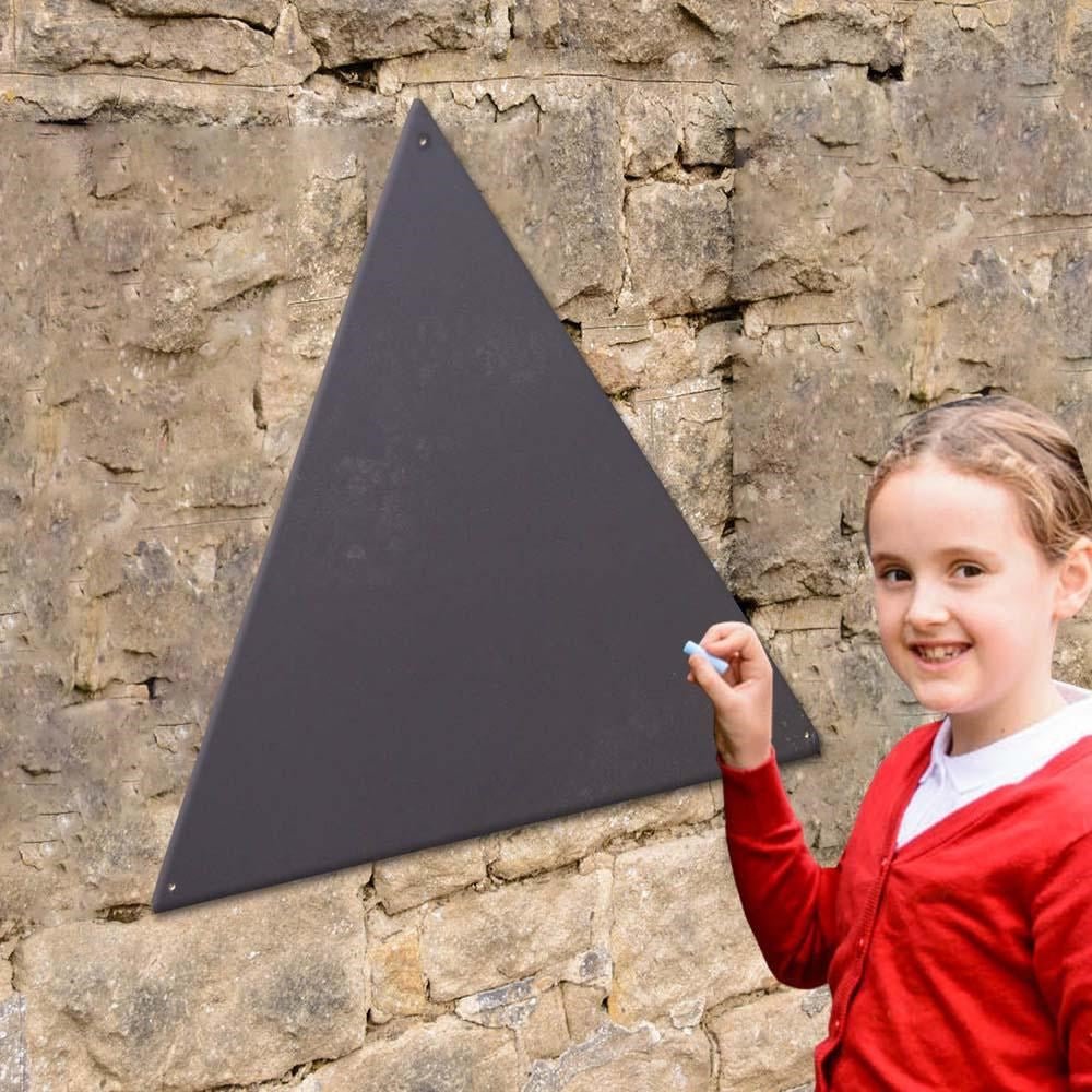 **Triangular Chalkboard - 60X60Cm - ABC School Supplies