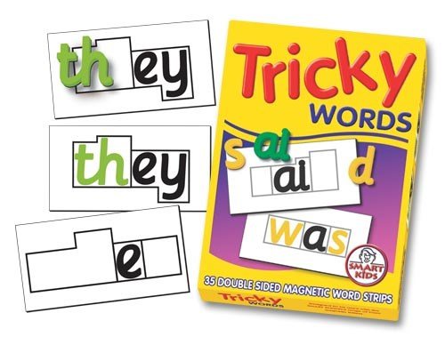 **Tricky Words Magnetic Strips - ABC School Supplies