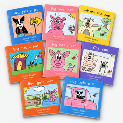 UFLI Express Decodable Readers Set 1 (8 Titles) - ABC School Supplies