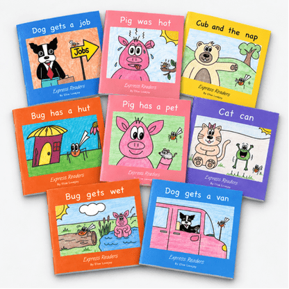 UFLI Express Decodable Readers Set 1 (8 Titles) - ABC School Supplies