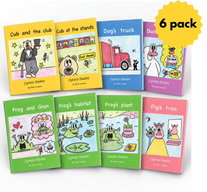 UFLI Express Decodable Readers Set 2 Supplemental Set - 6 Pack (48 Titles) - ABC School Supplies