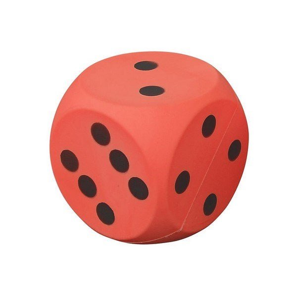 Uncoated Foam Dice - ABC School Supplies