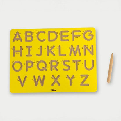 Upper Case Letters Tracing Board - ABC School Supplies