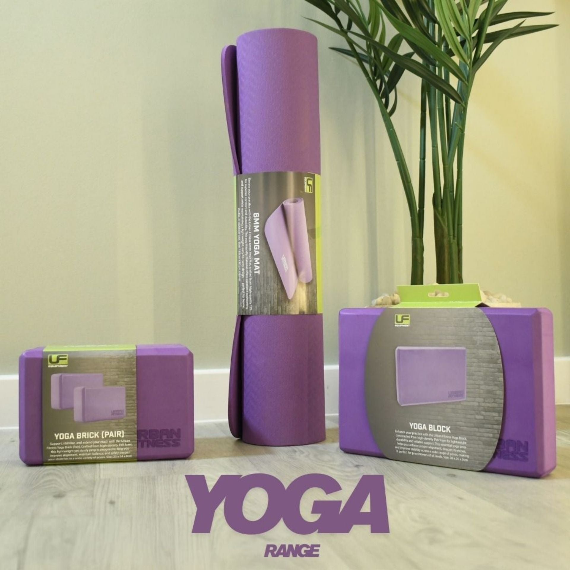 Urban Fitness 6mm Yoga Mat - ABC School Supplies