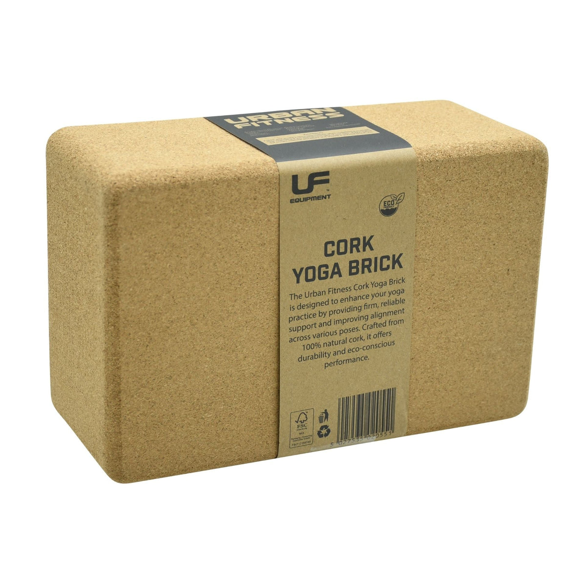 Urban Fitness Cork Yoga Brick - ABC School Supplies